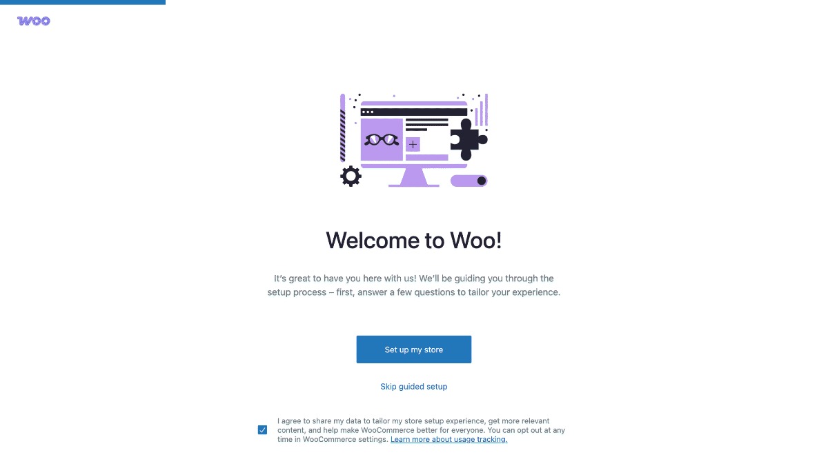 Setup Wizard WooCommerce