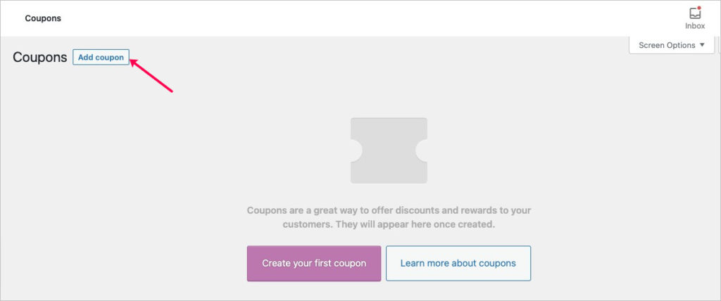 coupons in woocommerce