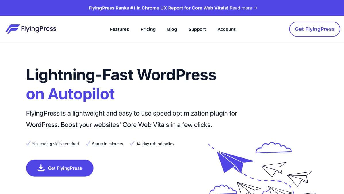 FlyingPress WordPress Cache Plugin