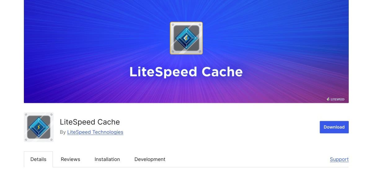 LiteSpeed Cache Plugin