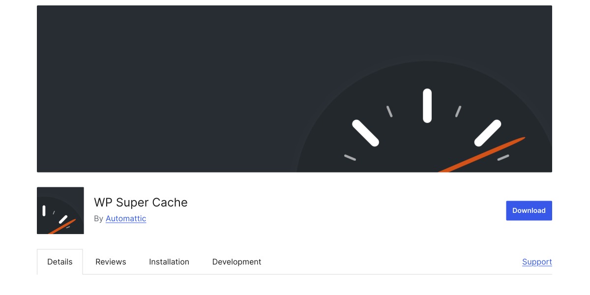 WP Super WordPress Cache plugin