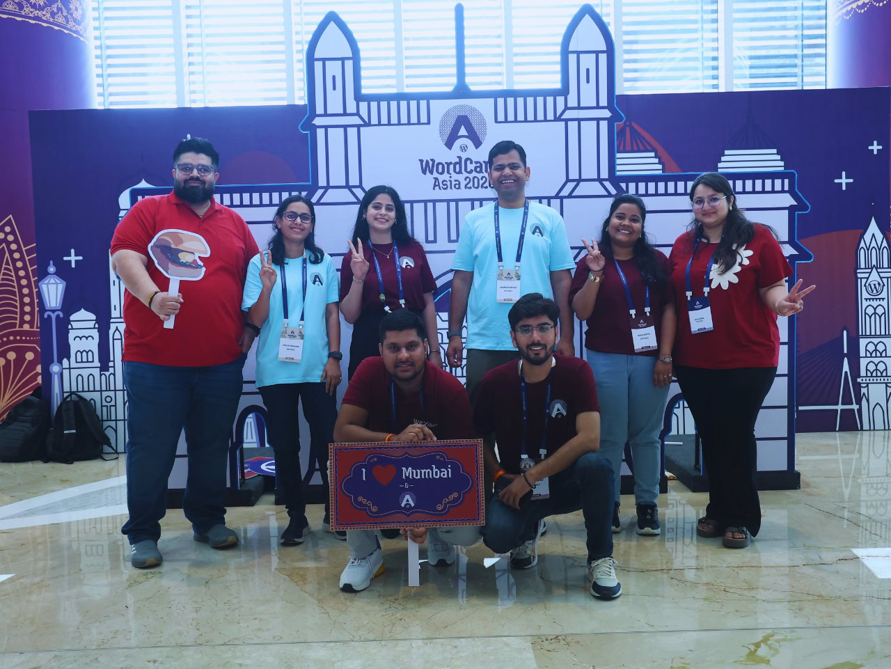 WPVibes team at WordCamp Asia 2026 in Mumbai