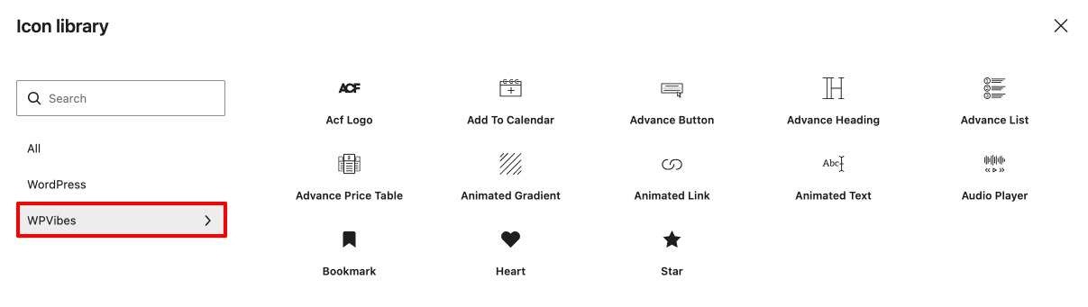 Multiple Icons Added in Custom SVG Icon Tab