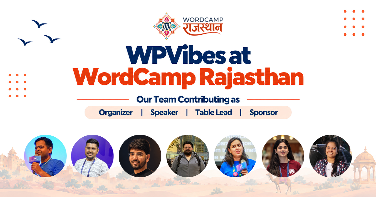 WPVibes Team Is Heading to Jaipur for WordCamp Rajasthan