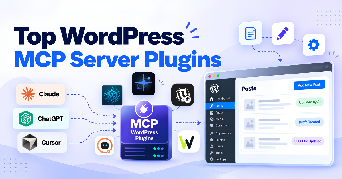 Top WordPress MCP Server Plugins You Can Use in 2026